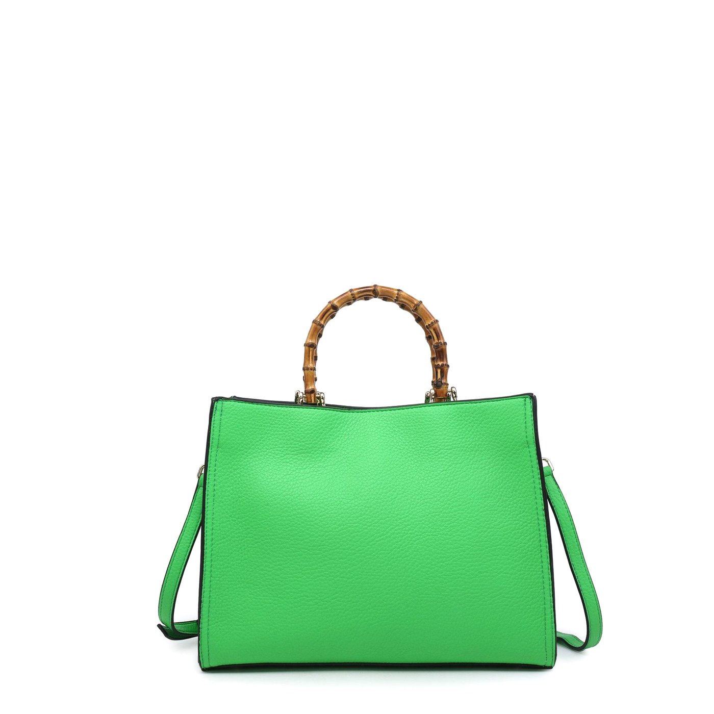 Mala Shopper Collection with bamboo handle