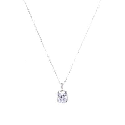 Luxury Necklace with rectangular stone