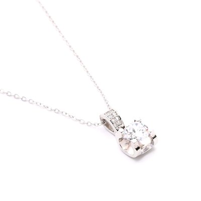 Luxury Necklace with square zirconia