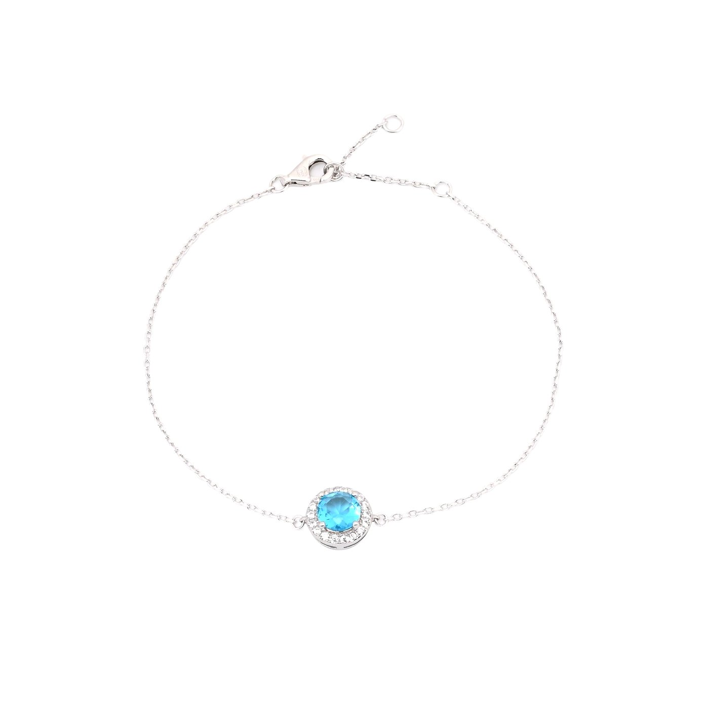 Pulseira Luxury redonda azul