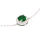 Pulseira S925 redonda verde GB