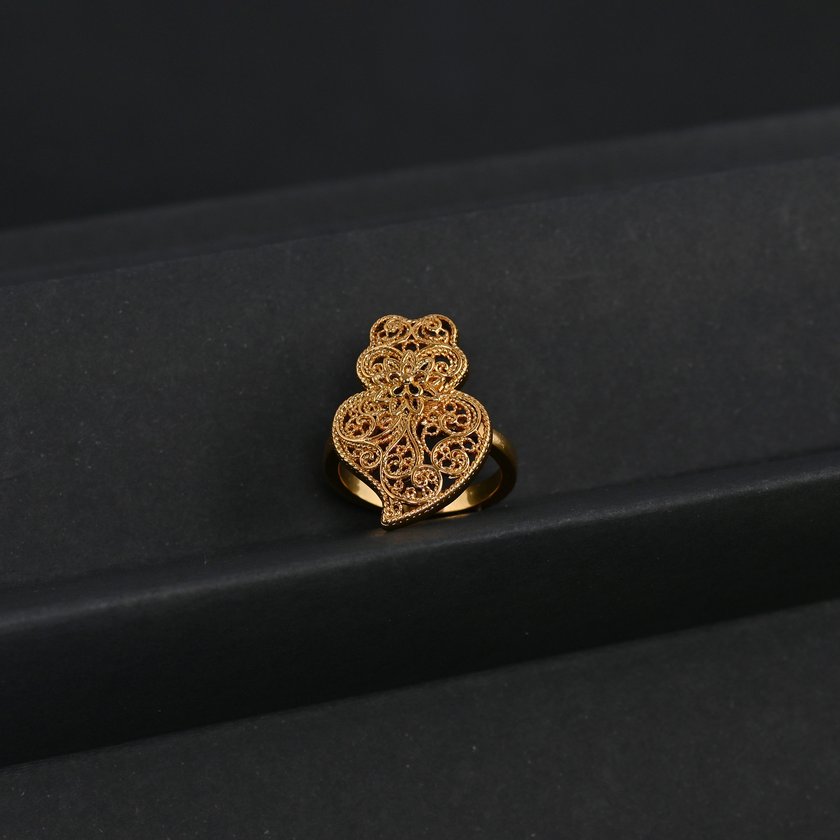Bague Encantos Portugal avec fleur