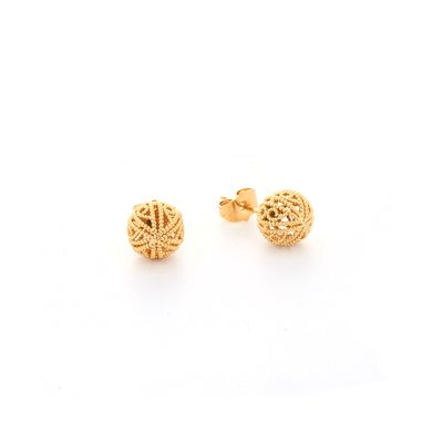 Boucles d’oreilles semi précieuse bolas de viana GB