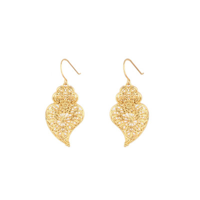 Boucles d'oreilles Encantos Portugal tournesol