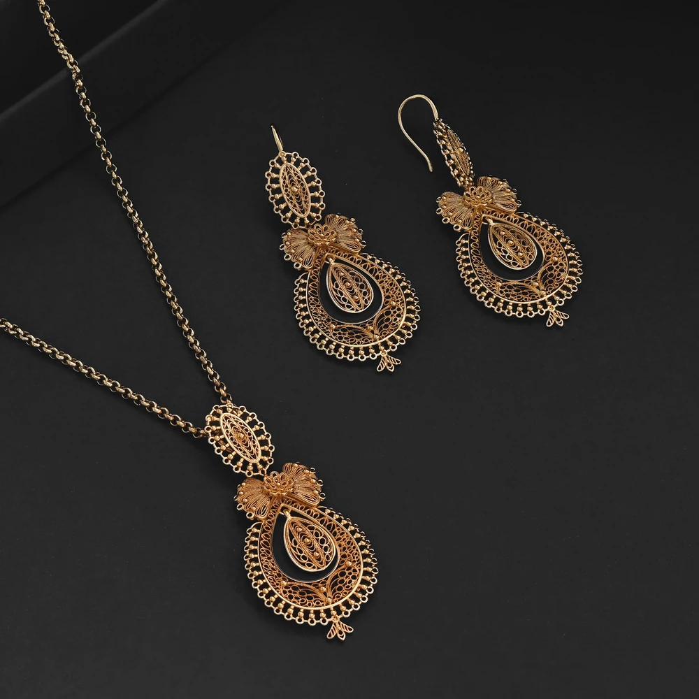 Boucles d'oreilles Encantos Portugal princesse