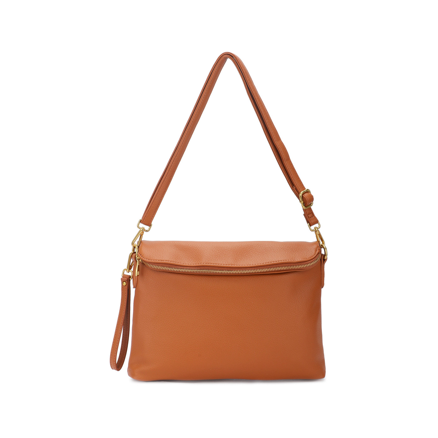 Shoulder bag with closure