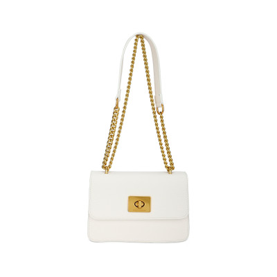 Shoulder bag with golden chain