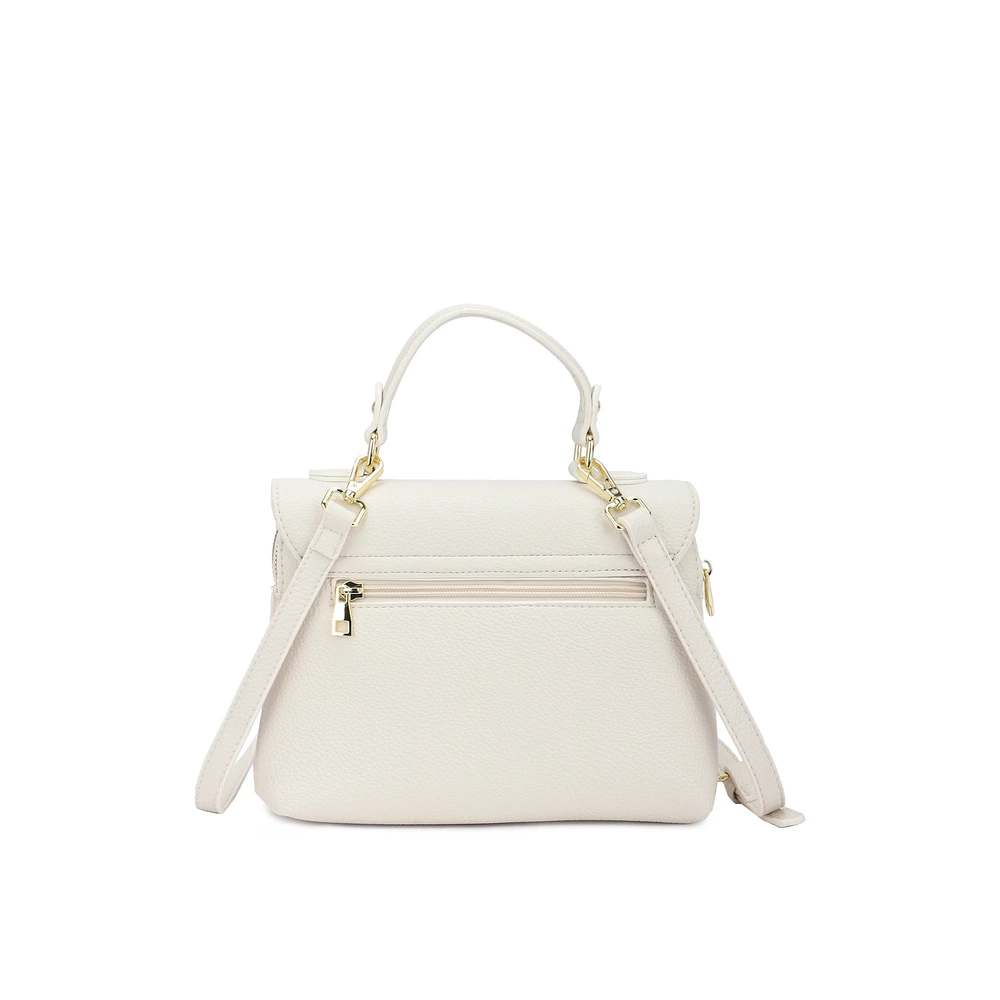 Crossbody bag with click closure