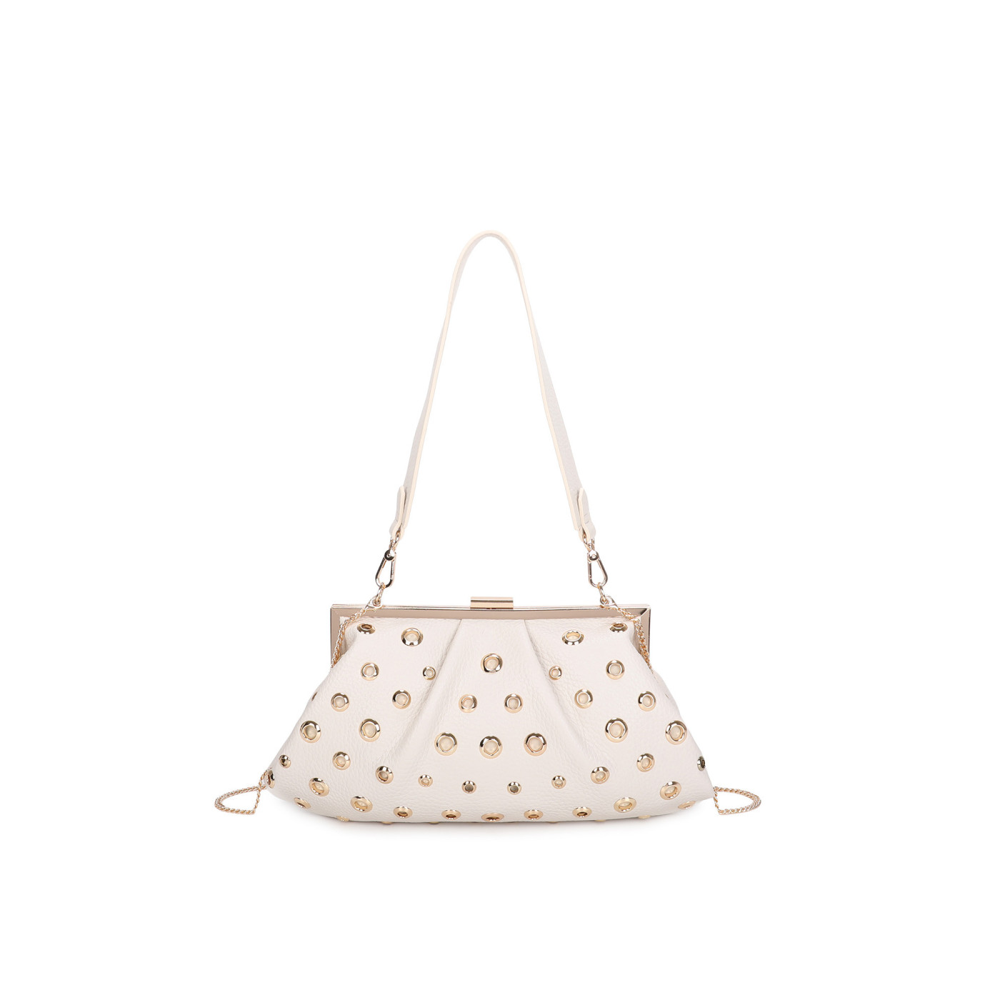 Shoulder bag with studs