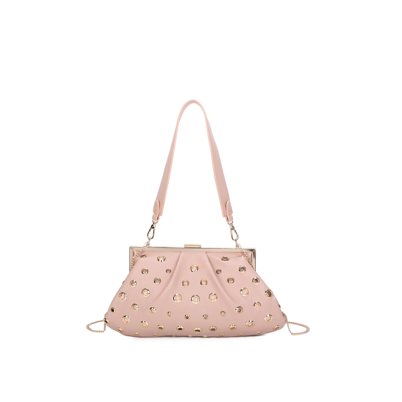 Shoulder bag with studs