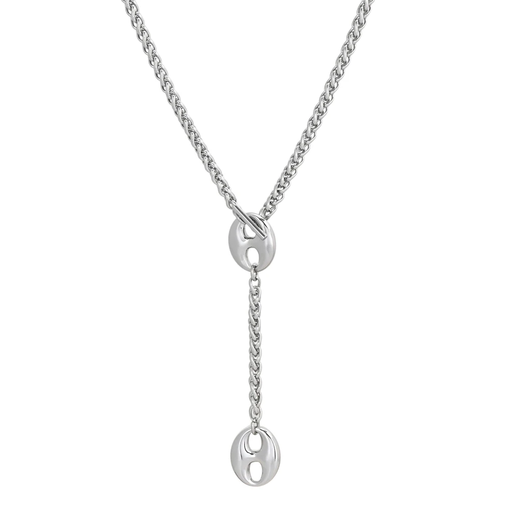 Collar Glamour con grano de café
