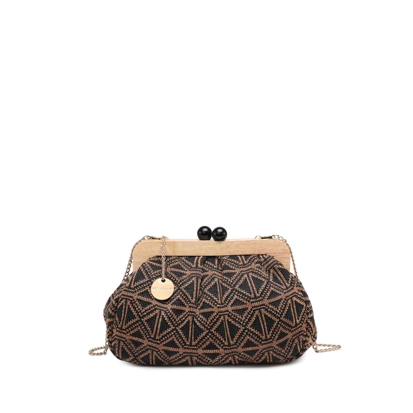 Raffia handbag