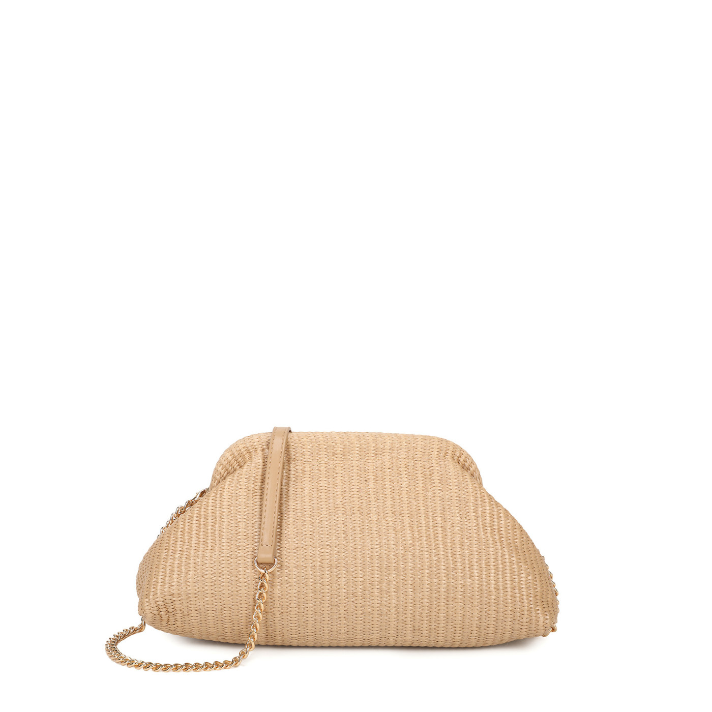 Raffia crossbody bag