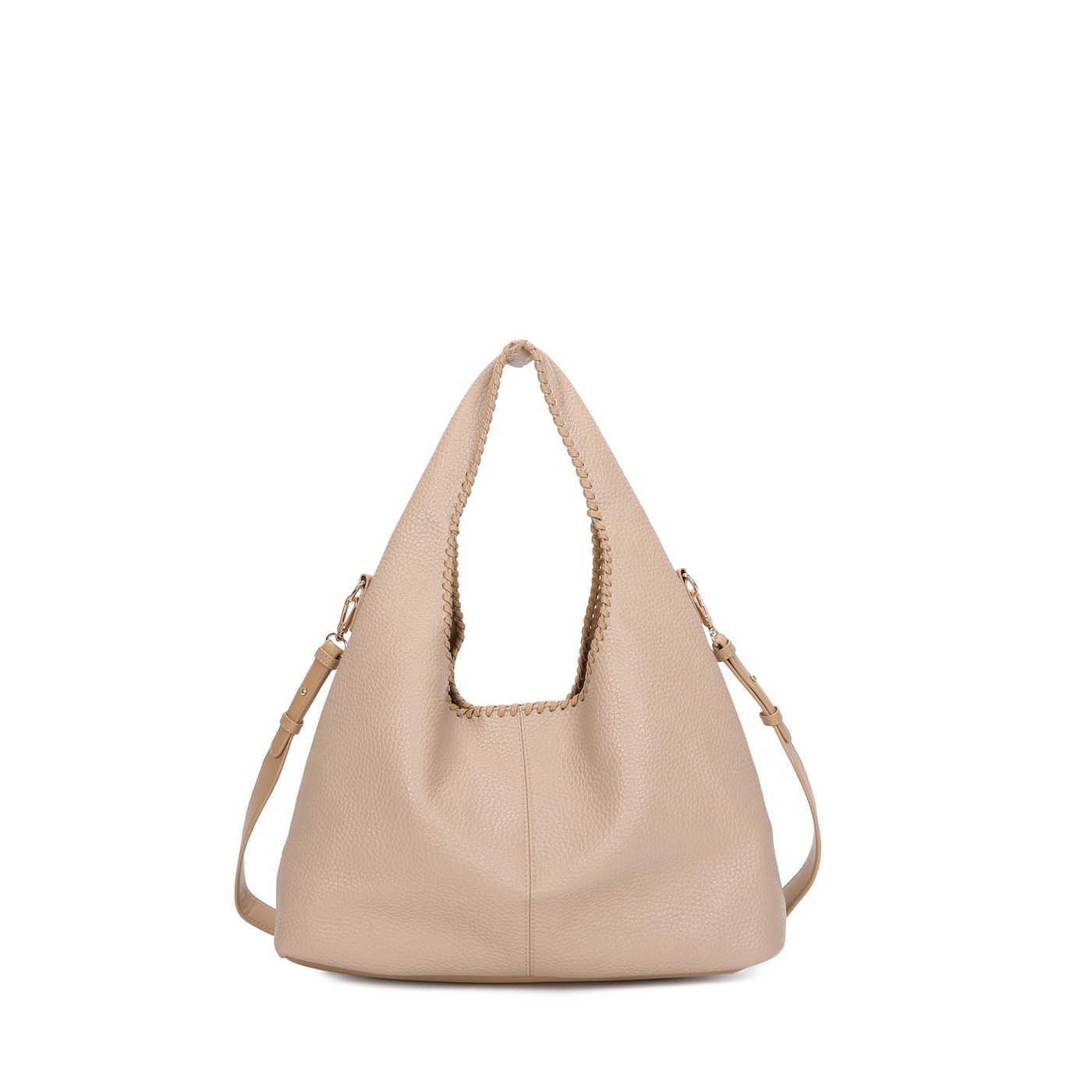 Mala Shopper com detalhe de costura