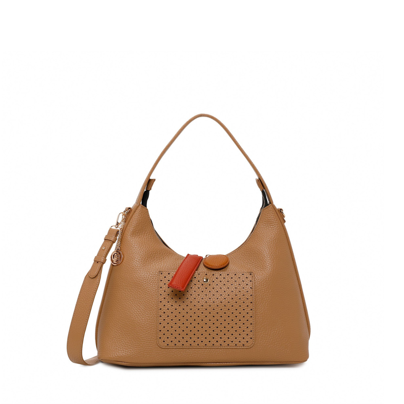 Bolso Shopper con bolsillo frontal