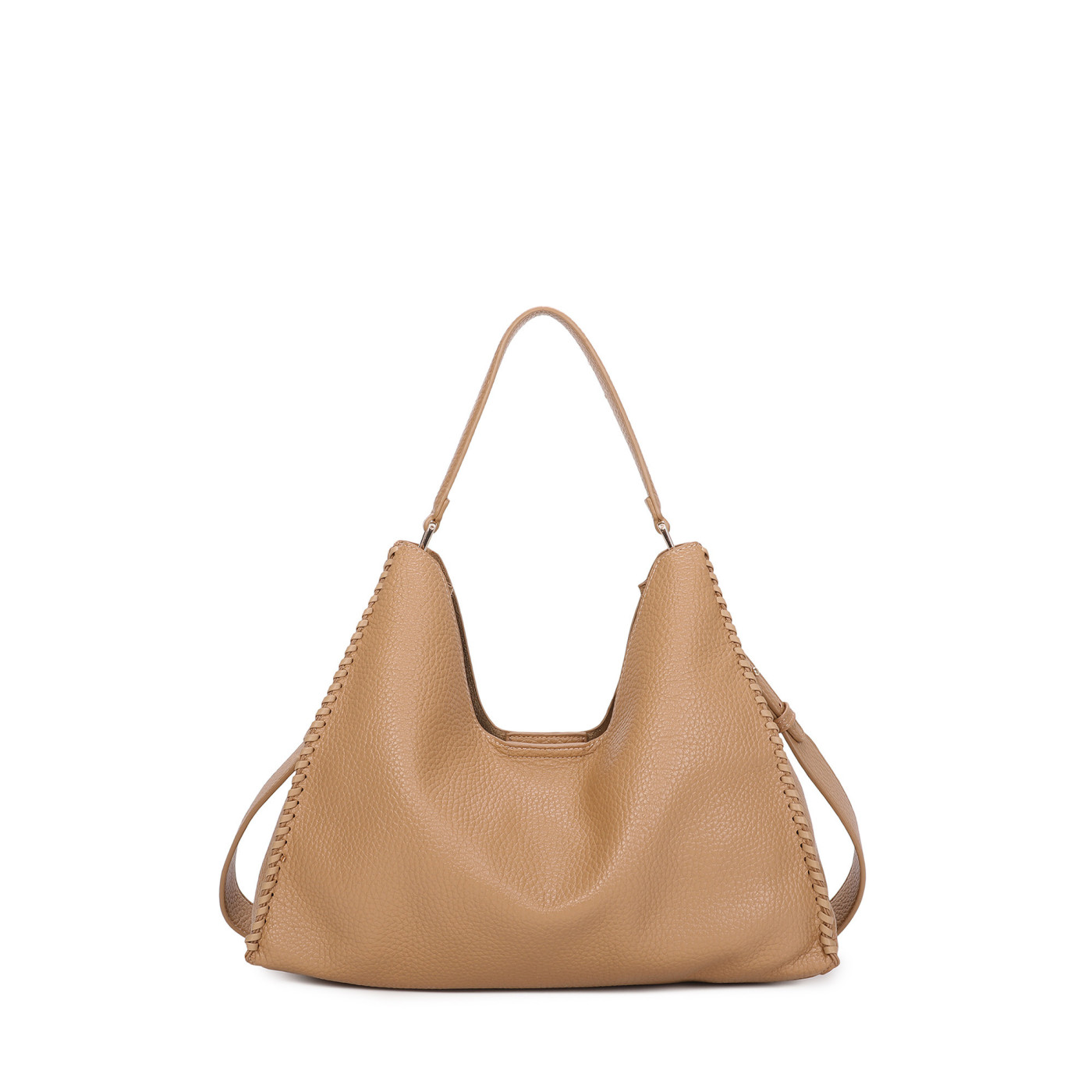 Bolso Shopper cuadrado con detalle