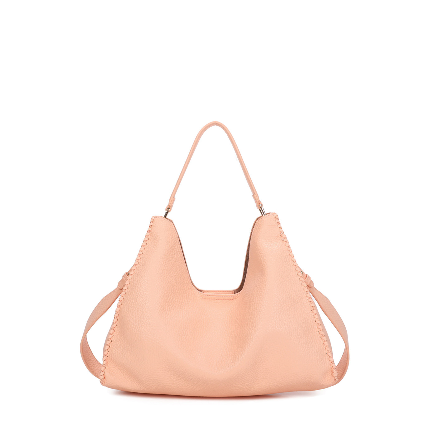 Bolso Shopper cuadrado con detalle