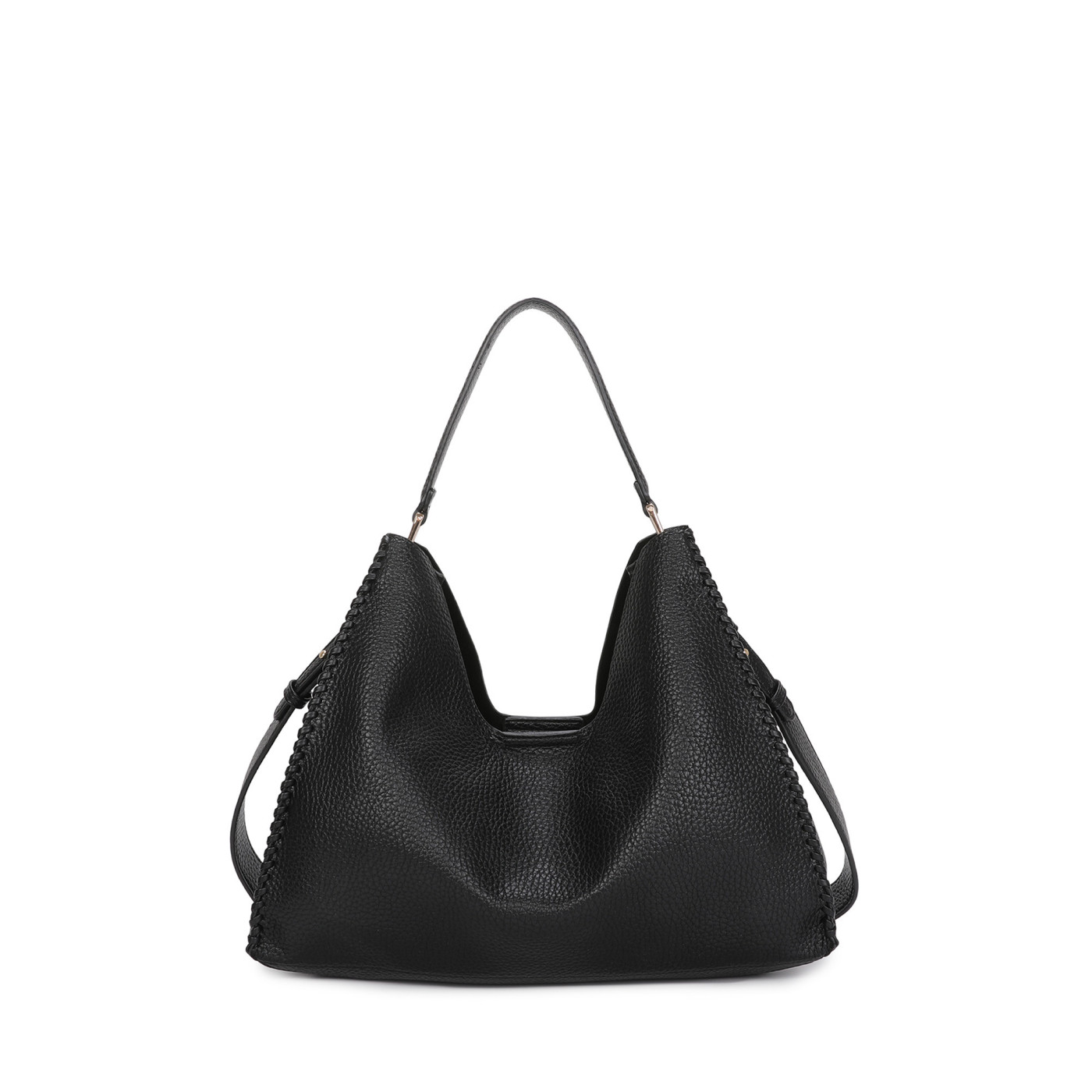 Bolso Shopper cuadrado con detalle