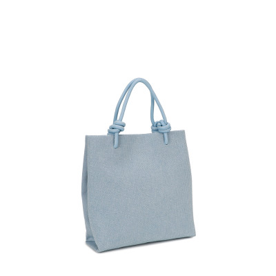 Borsa Shopper rettangolare con brillantini