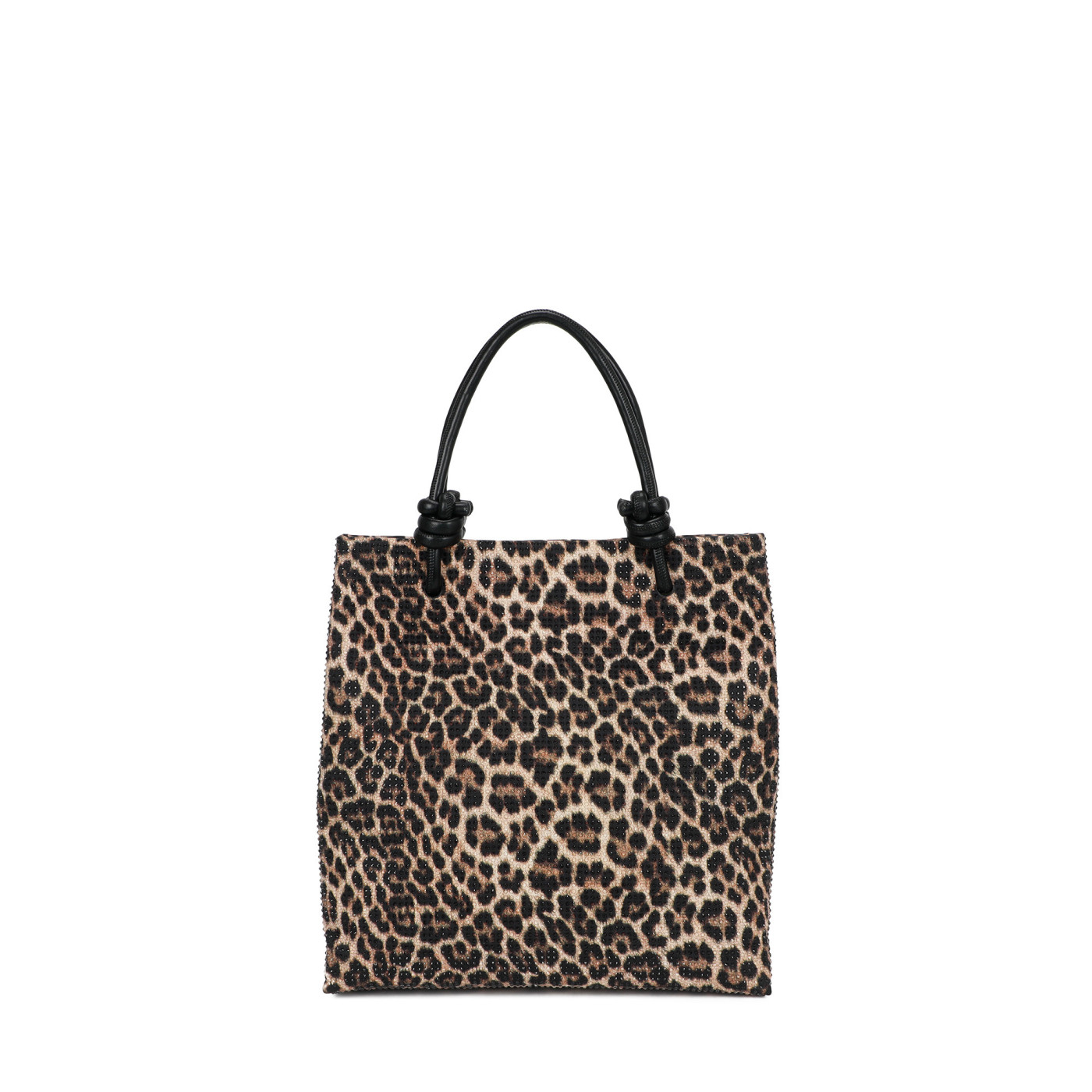 Sac Shopper rectangulaire avec des brillants