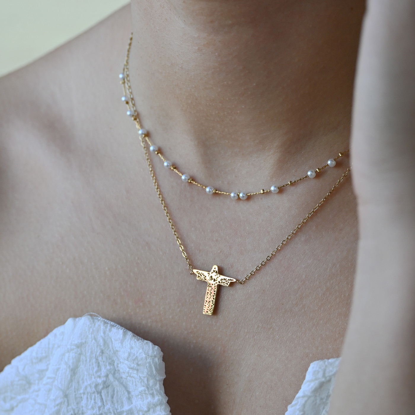 Collier Delicate Jésus-Christ