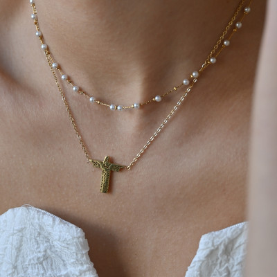 Collana Delicate Gesù Cristo