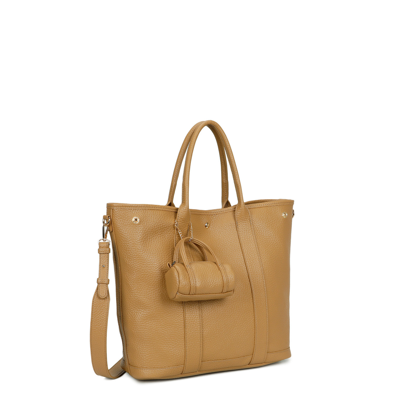 Mala Shopper multiformas com botões