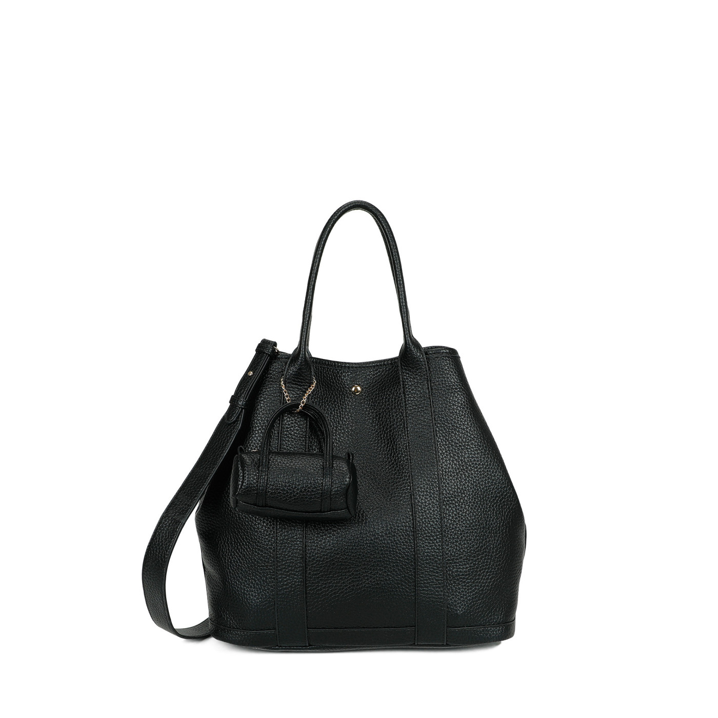 Mala Shopper multiformas com botões