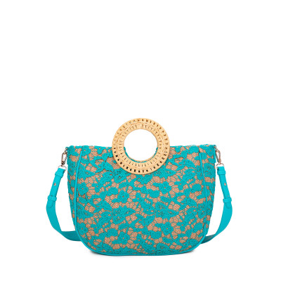 Bolso Shopper con asa entrelazada