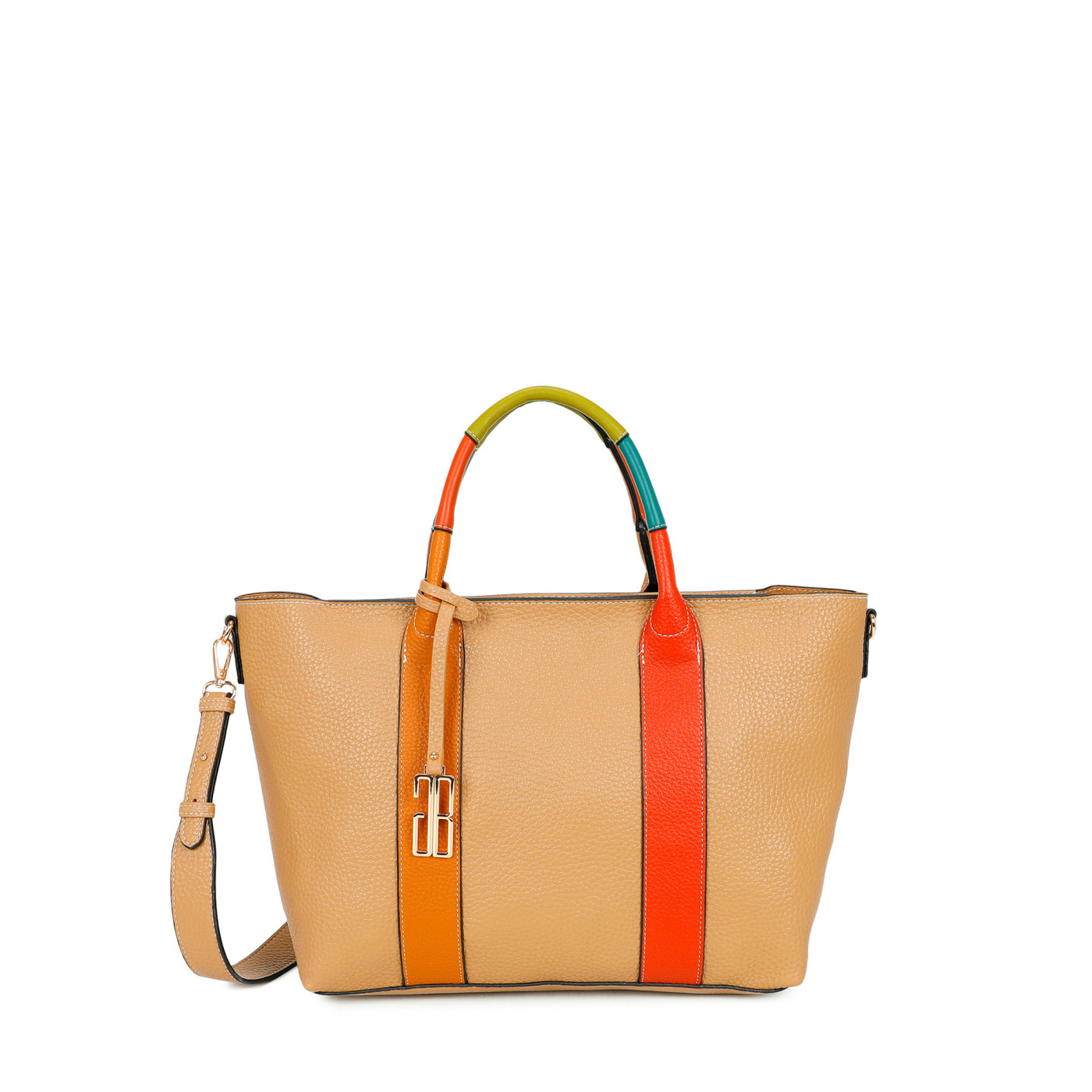 Shopper bag with shoulder strap