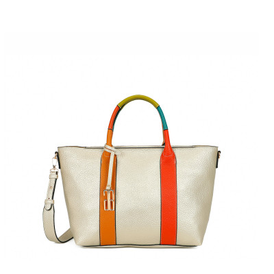 Shopper bag with shoulder strap