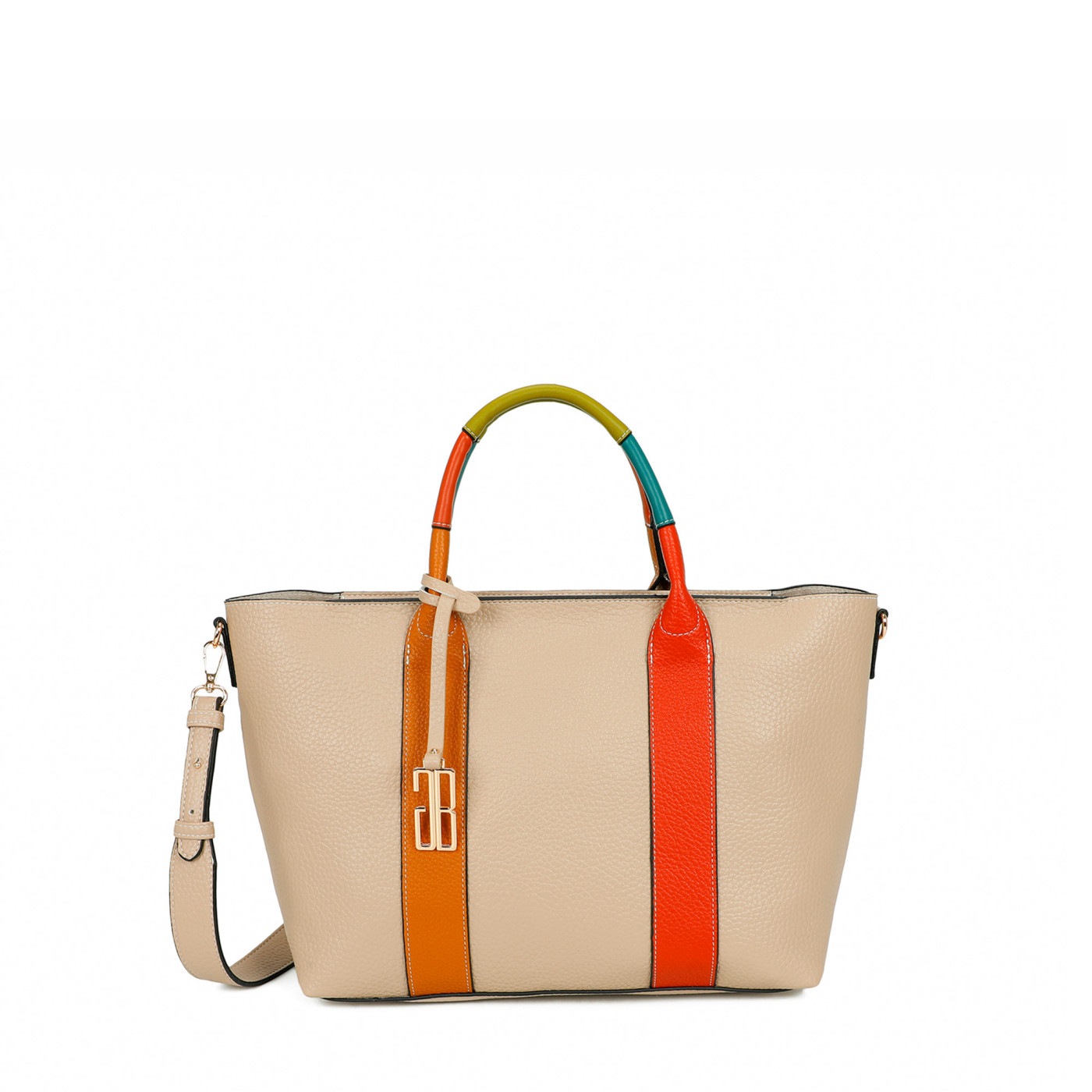 Shopper bag with shoulder strap