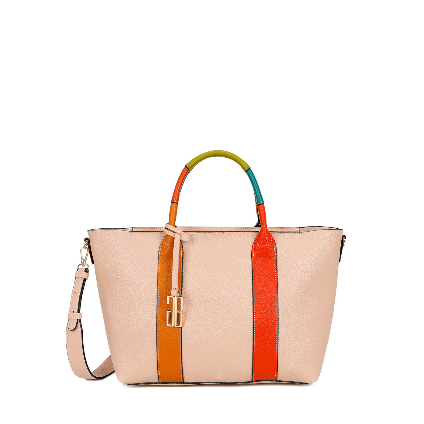 Shopper bag with shoulder strap