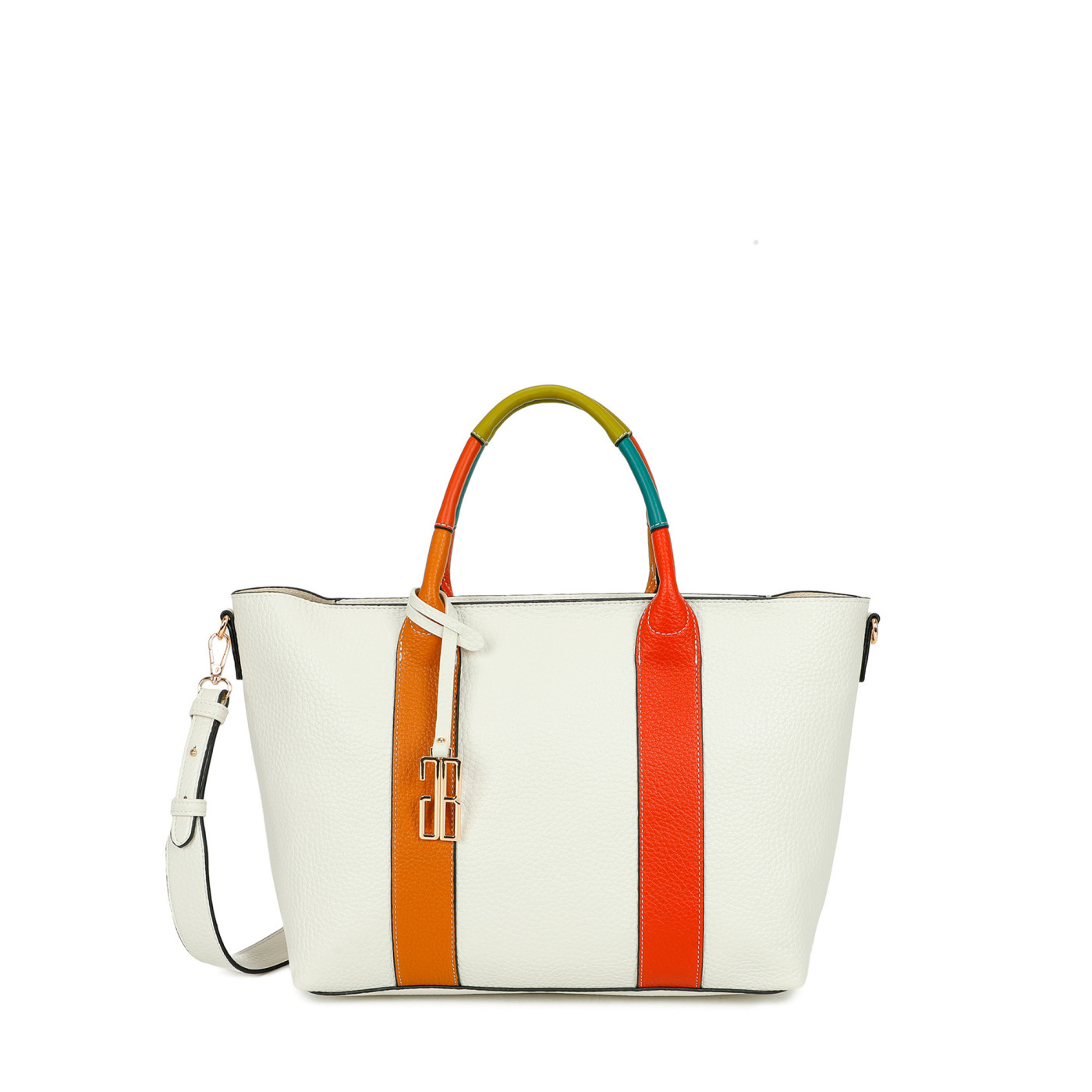 Borsa shopper con tracolla