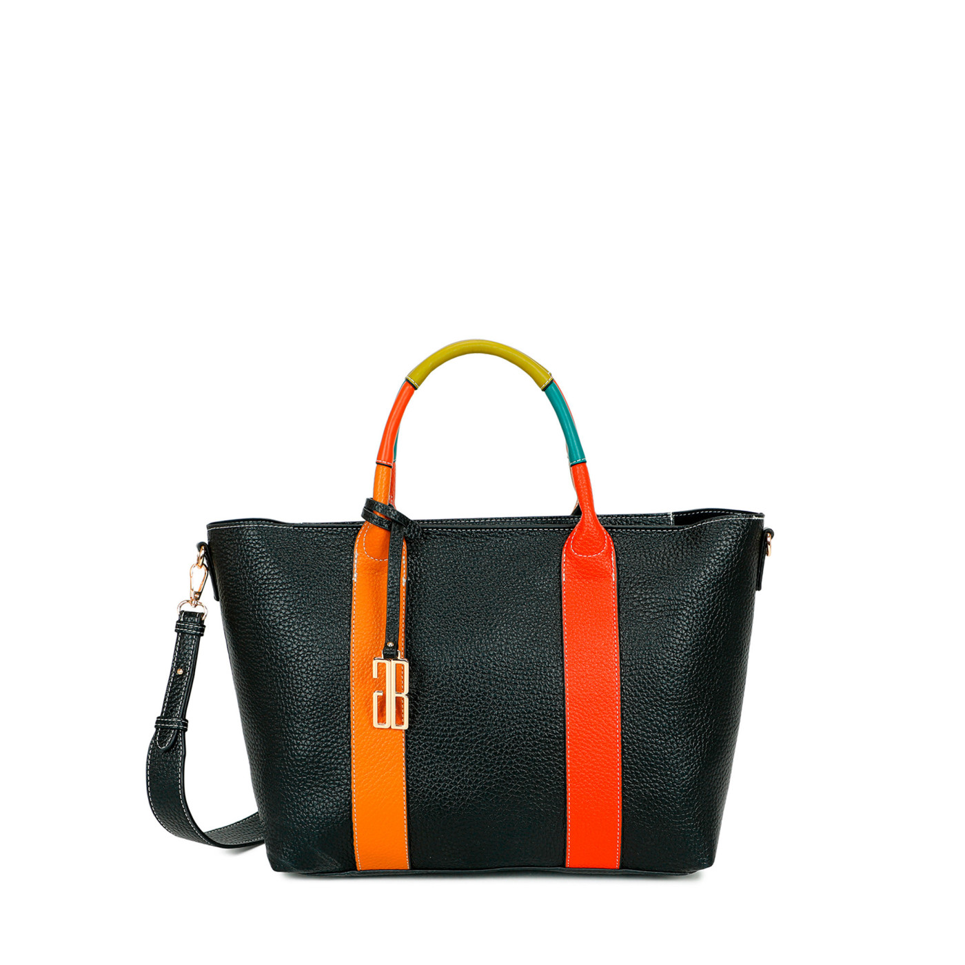 Shopper bag with shoulder strap