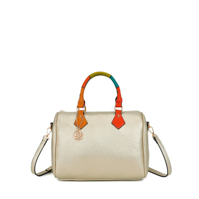 Bolso Shopper cuadrado multicolor