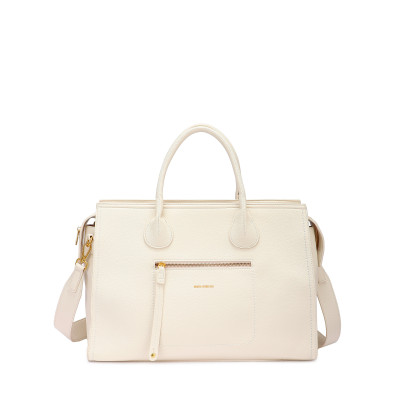 Bolso Shopper rectangular con cierre