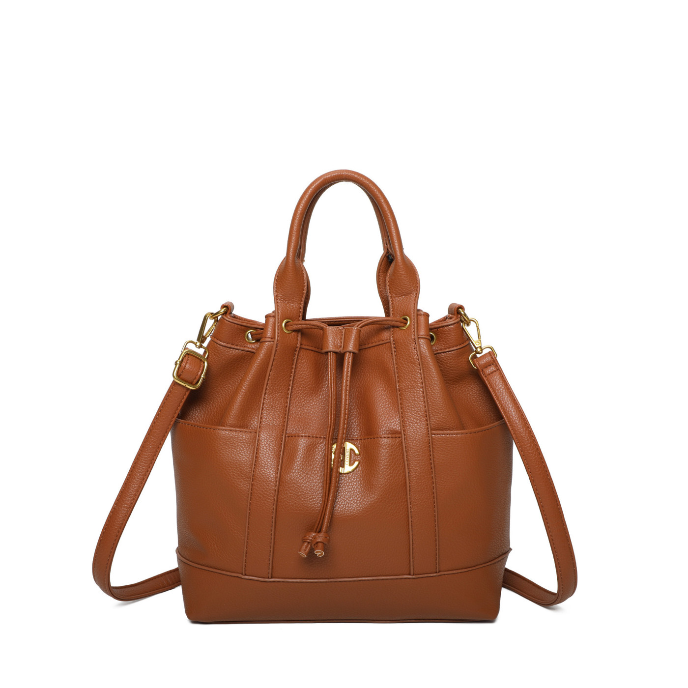 Bolso Shopper estilo caramelo