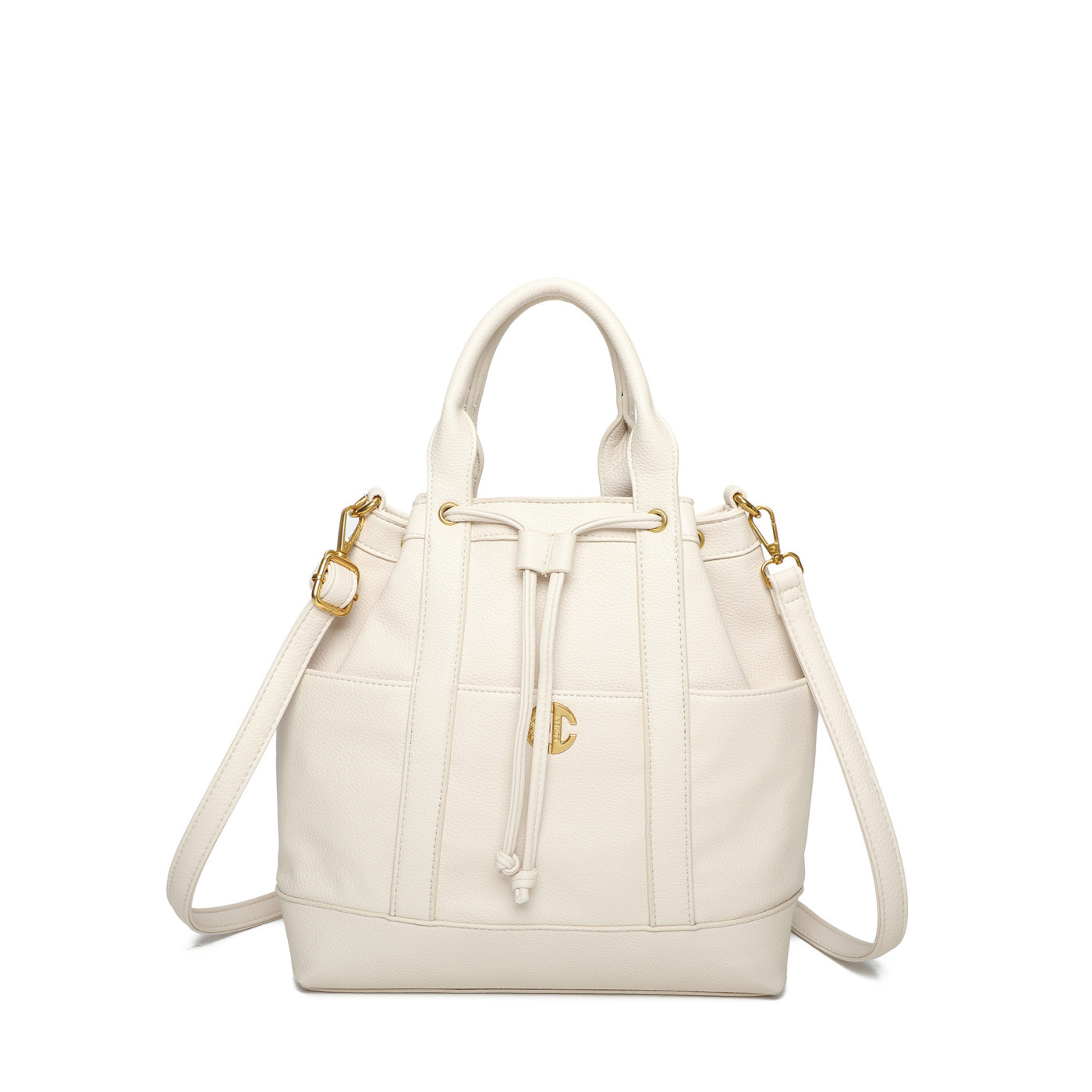 Bolso Shopper estilo caramelo