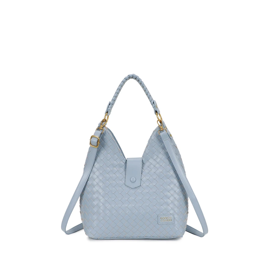 Sac à main irrégulier avec bouton