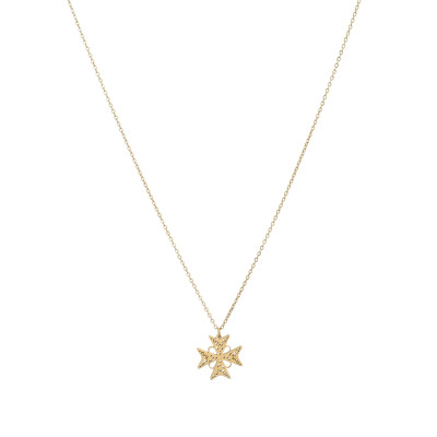 Delicate Maltese Cross necklace