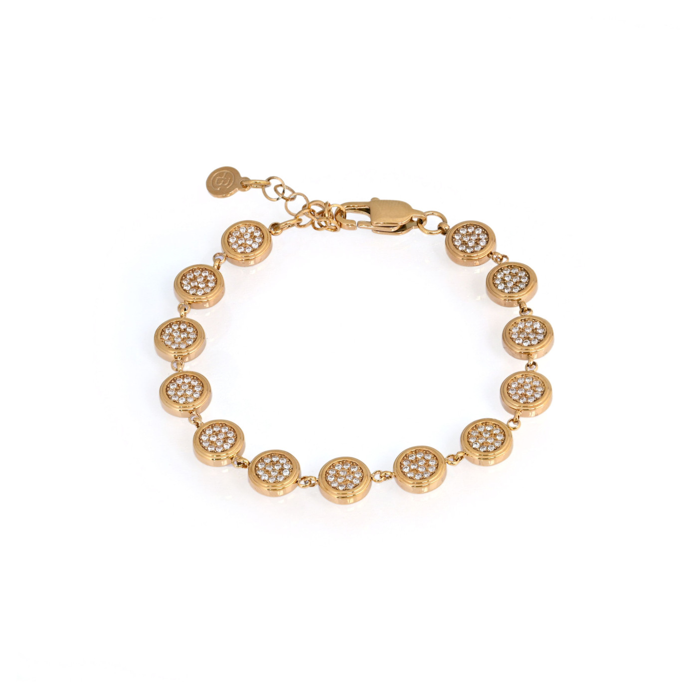 Prestige bracelet with zircons