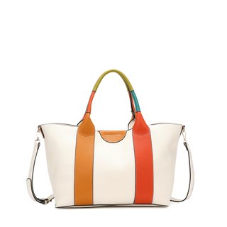 Mala Shopper com alça multicor