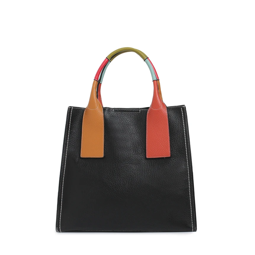 Mala Shopper com alça multicor