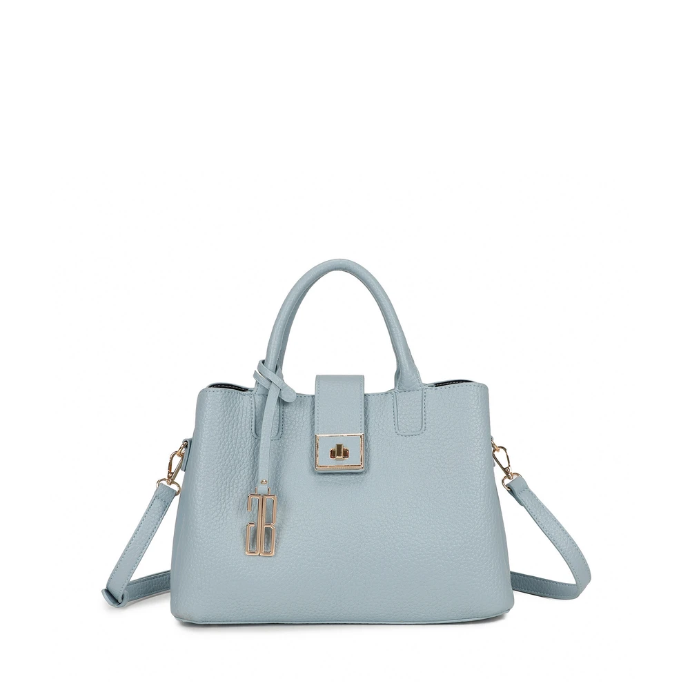 Borsa Shopper con chiusura a scatto