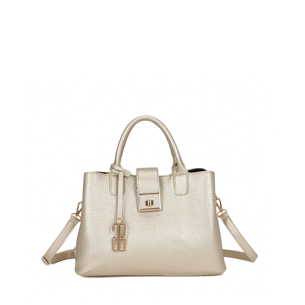 Borsa Shopper con chiusura a scatto