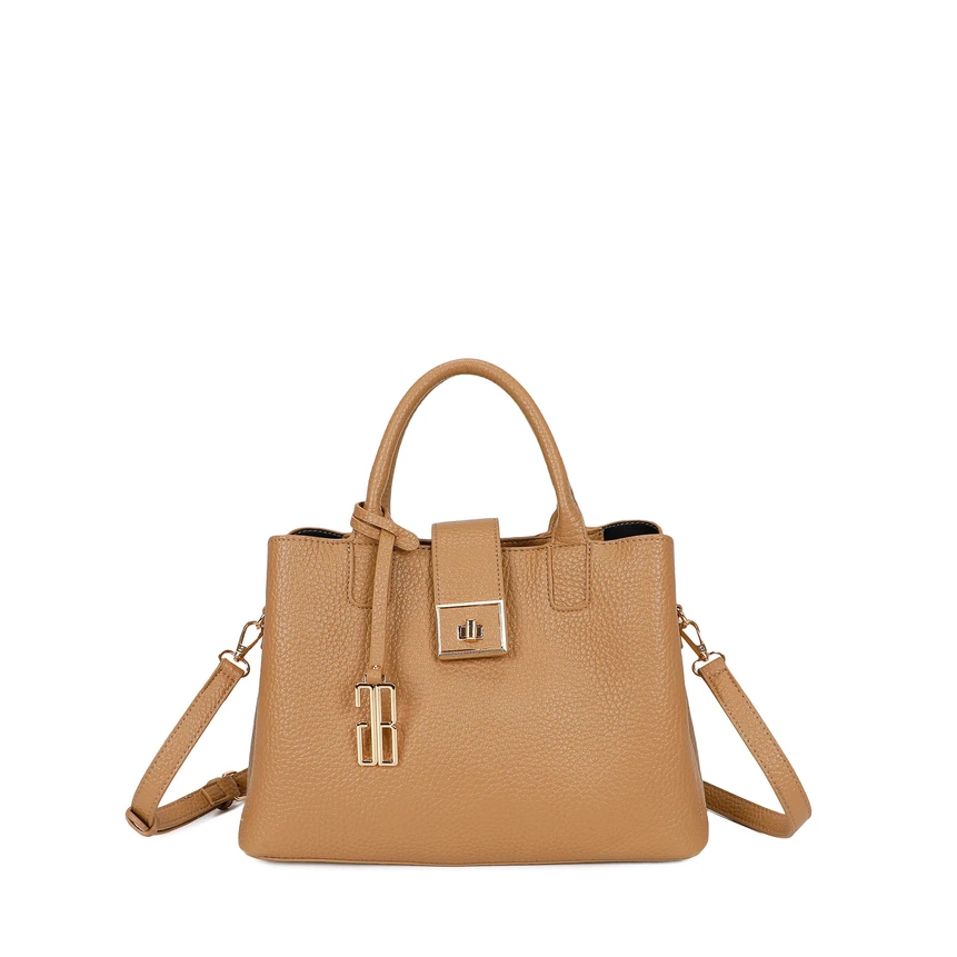 Borsa Shopper con chiusura a scatto