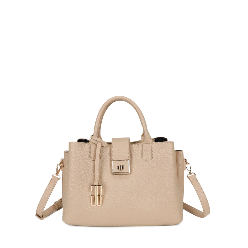 Borsa Shopper con chiusura a scatto