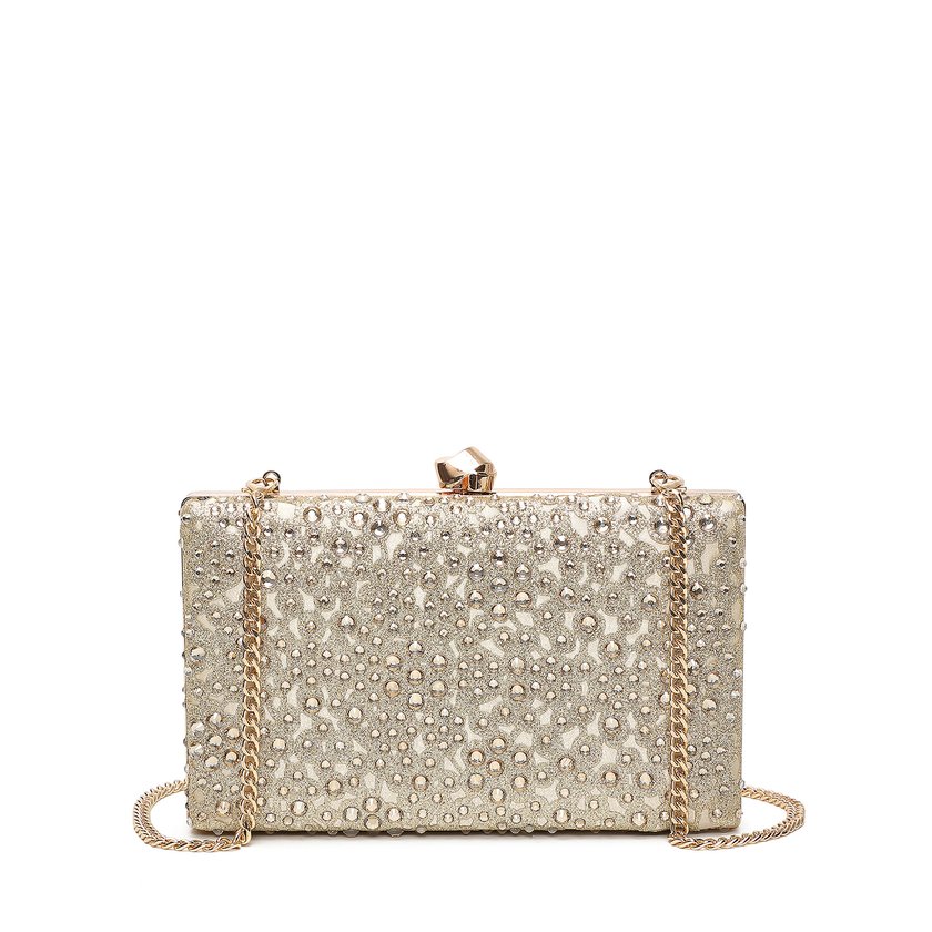 Pochette de senhora com brilhantes