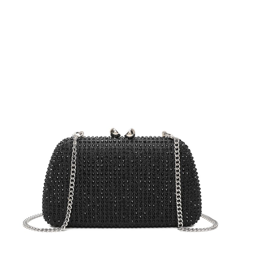 Pochette femme avec strass